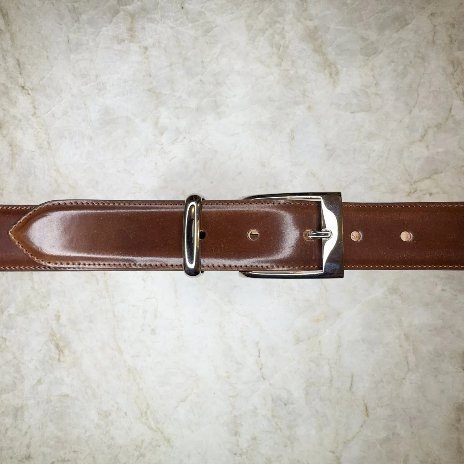 One Piece Shell Cordovan Belt - Color #4 — GENUINE HORWEEN PRODUCTS